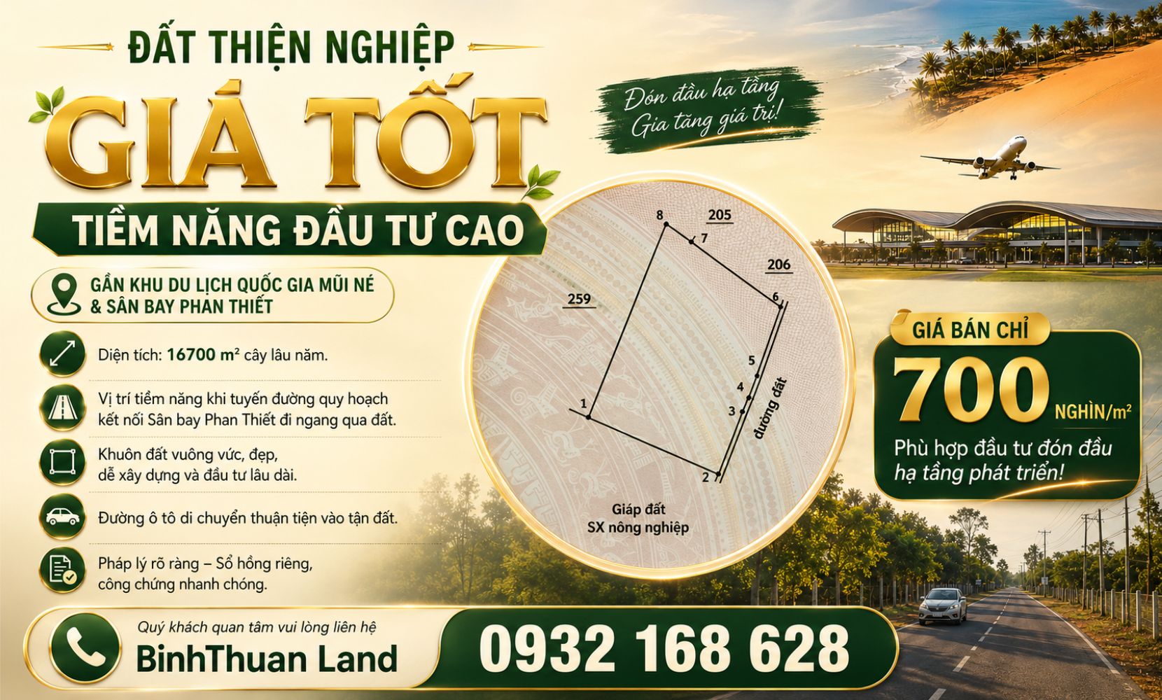 🔥 ĐẤT THIỆN NGHIỆP GIÁ TỐT – TIỀM NĂNG ĐẦU TƯ CAO 🔥